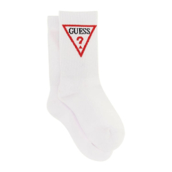 GUESS WHITE UNISEX SOCKS