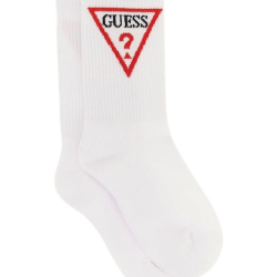 GUESS WHITE UNISEX SOCKS