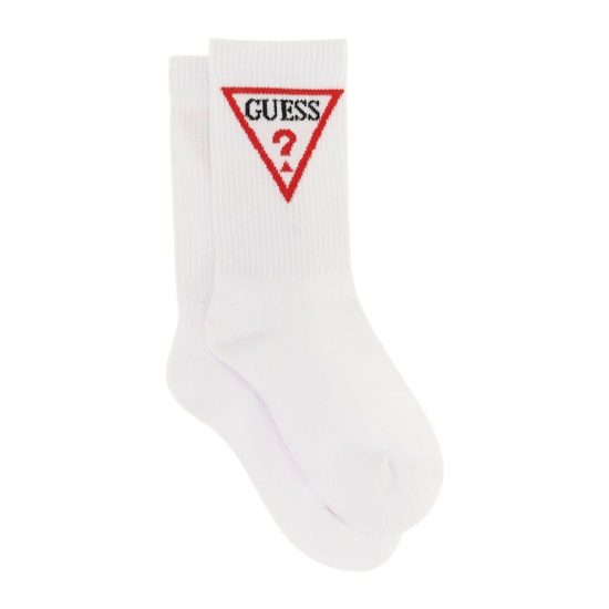 GUESS WHITE UNISEX SOCKS