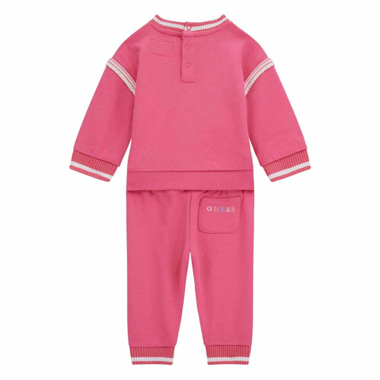 GUESS BABY GIRL FUCHSIA 2 PACK SET