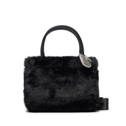 GUESS BLACK FUR BAG