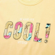 T-SHIRT GIRL YELLOW COOL