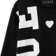 GUESS GIRL BLACK LOGO BLOUSE 