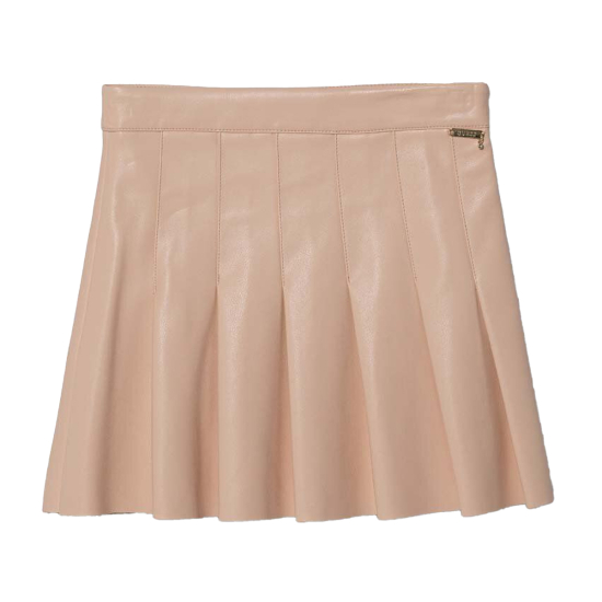 GUESS PINK LEATHER SKIRT