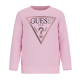 GUESS FUCHSIA LOGO SWEATSHIRT