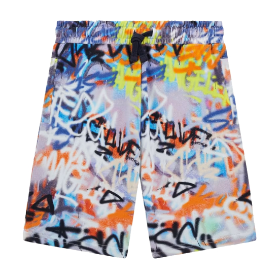 BOYS SHORTS GRAFFITI ALL OVER