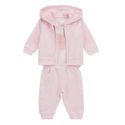 GUESS 3 PACK BABY GIRL  PINK SET