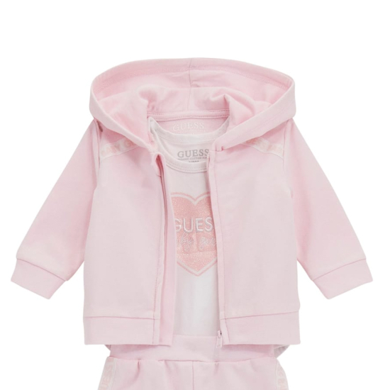 GUESS 3 PACK BABY GIRL  PINK SET