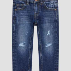 GUESS ΜΠΛΕ JEAN ΜΕ ΣΚΙΣΙΜΟ