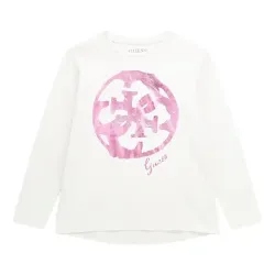 GUESS WHITE LOGO BLOUSE