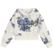 MONNALISA BLUE DESIGNS SWEATSHIRT