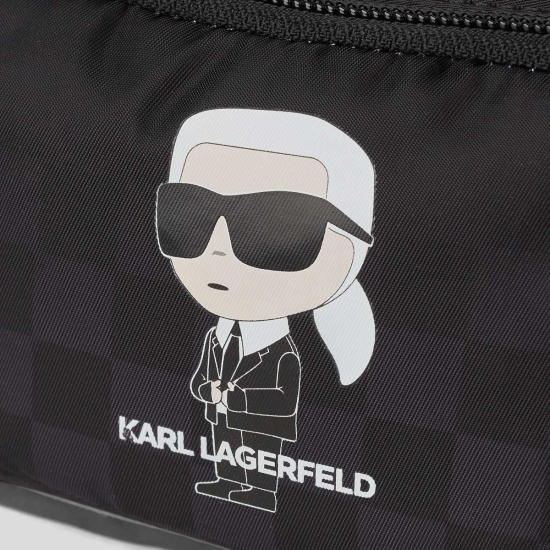 BUM BAG BLACK KARL LAGERFELD