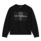 KARL LAGERFELDBOY BLACK LOGO BLOUSE