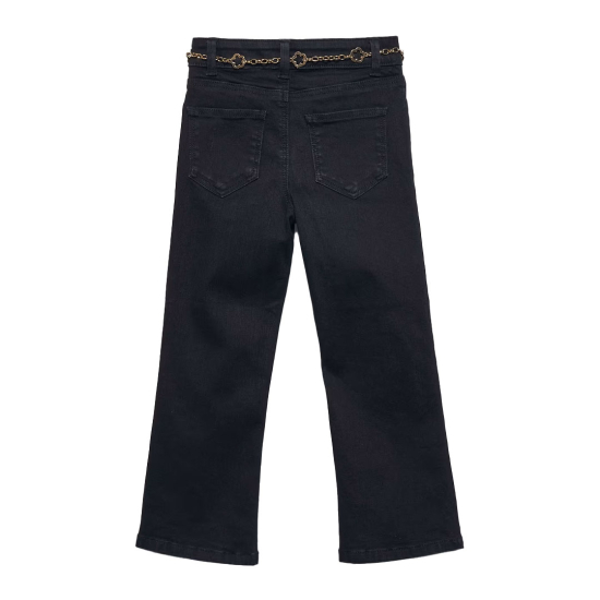 ABEL & LULA BLACK JEAN TROUSERS