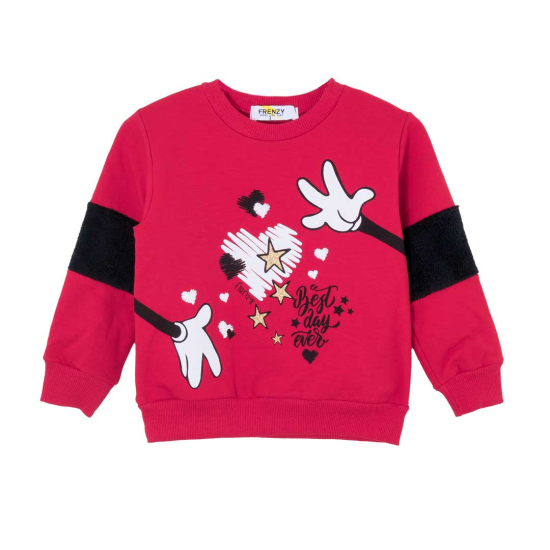 BABYLON GIRL RED SWEATSHIRT