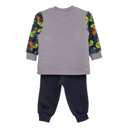 BABYLON BABY BOY BEIGE & GREEN SET 