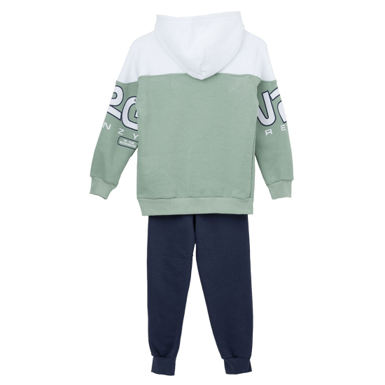 BABYLON GREEN & WHITE BOY SET