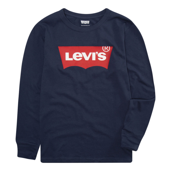 LEVI'S BLUE LOGO BLOUSE