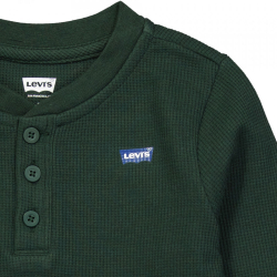 LEVI'S GREEN LOGO BOY BLOUSE