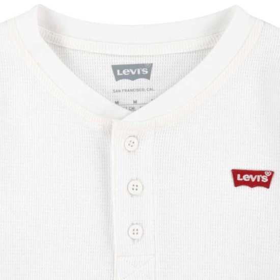 LEVI'S WHITE LOGO BOY BLOUSE