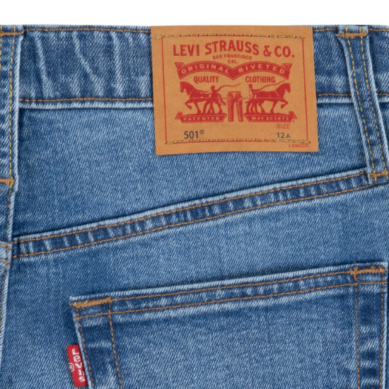 LEVI'S KIDS 501 JEANS BLUE