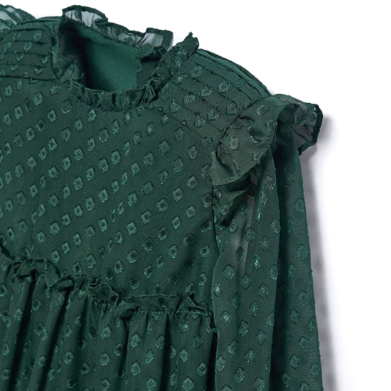 ABEL & LULA GREEN DRESS