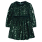 ABEL & LULA GREEN SEQUIN DRESS