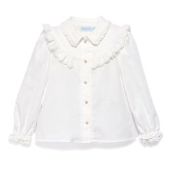 ABEL & LULA WHITE SHIRT