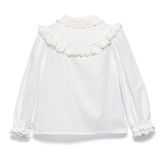 ABEL & LULA WHITE SHIRT