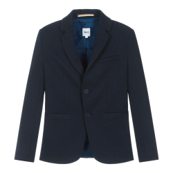 BOSS NAVY BLUE BOY'S JACKET WITH BUTTONS