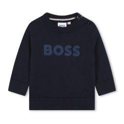 BOSS BOY NAVY BLUE KNITTED 