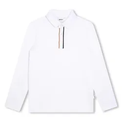 BOSS WHITE POLO BLOUSE