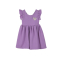 PURPLE DRESS WITH LOGO