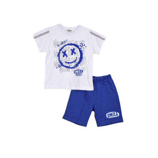 BLUE & WHITE BOY SET