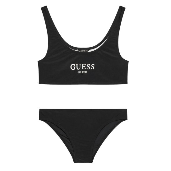 BLACK BEACH WEAR BIKINI GUESS