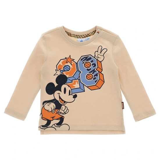 ORIGINAL MARINES BABY BOY BEIGE MICKEY T-SHIRT