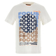 T-SHIRT WHITE WITH PRINT FOCUS