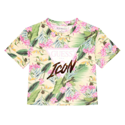 T-SHIRT CROPPED ICON BOTANIC