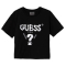 GUESS BLACK LOGO BLOUSE