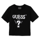 GUESS BLACK LOGO BLOUSE