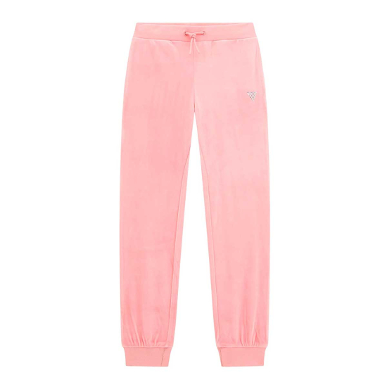 GUESS PINK PANTS WITH LOGO