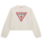 GUESS BEIGE WITH RED LOGO BLOUSE