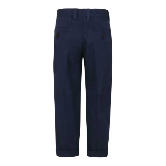 BOSS BLUE STRAIGHT TROUSERS