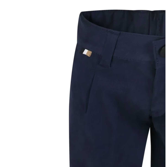 BOSS BLUE STRAIGHT TROUSERS