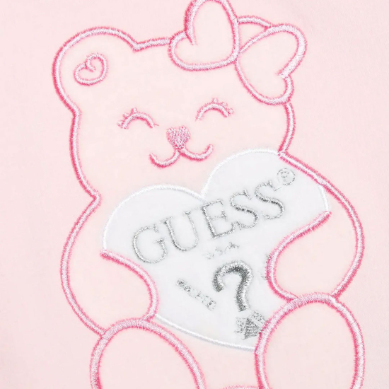 GUESS BABY GIRL PINK SWEATSHIRT