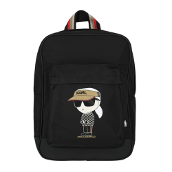 KARL LAGERFELD BLACK BOY BACKPACK