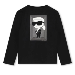 KARL LAGERFELD BLACK BOY BLOUSE