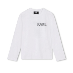 KARL LAGERFELD WHITE BOY BLOUSE