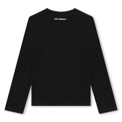 KARL LAGERFELD BLACK BLOUSE