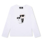 KARL LAGERFELD WHITE LOGO BLOUSE